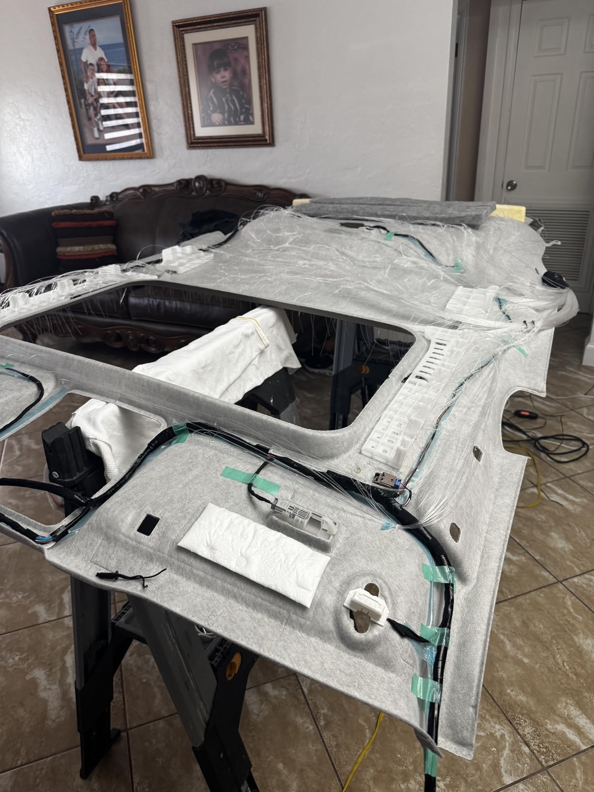 AKEPO 16W Fiber Optic Starlights Headliner Lights Star Light Kit, Fibre Optical Strands150pcs 0.75mm 6.5ft/2m APP Control+28key Remote Control for Car & Home customer photo 1