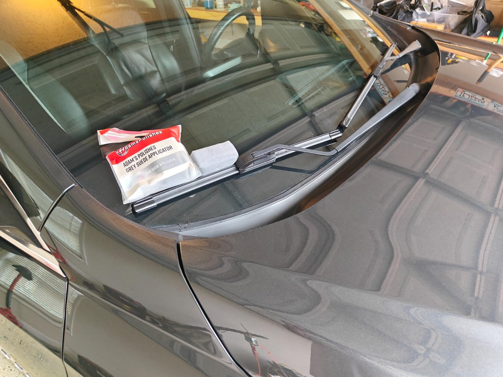 Adam's Polishes Suede Applicator (2 Pack) - Car Detailing Sponge, Use with Ceramic Spray, Graphene Coatings on Car Paint, Metal, Plastic Trim, Rubber & Glass customer photo 2