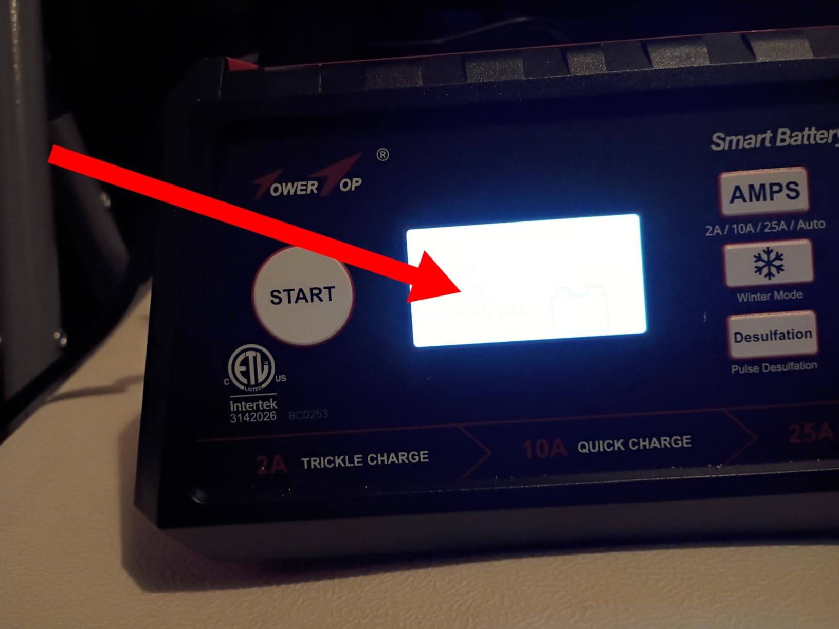 TowerTop 2/10/25 Amp 12V Smart Car Battery Charger, Fully Automatic Battery Maintainer with Engine Start, Auto Desulfator, Battery Repair, Winter Mode, for AGM, STD, Gel, Deep Cycle Batteries customer photo 1