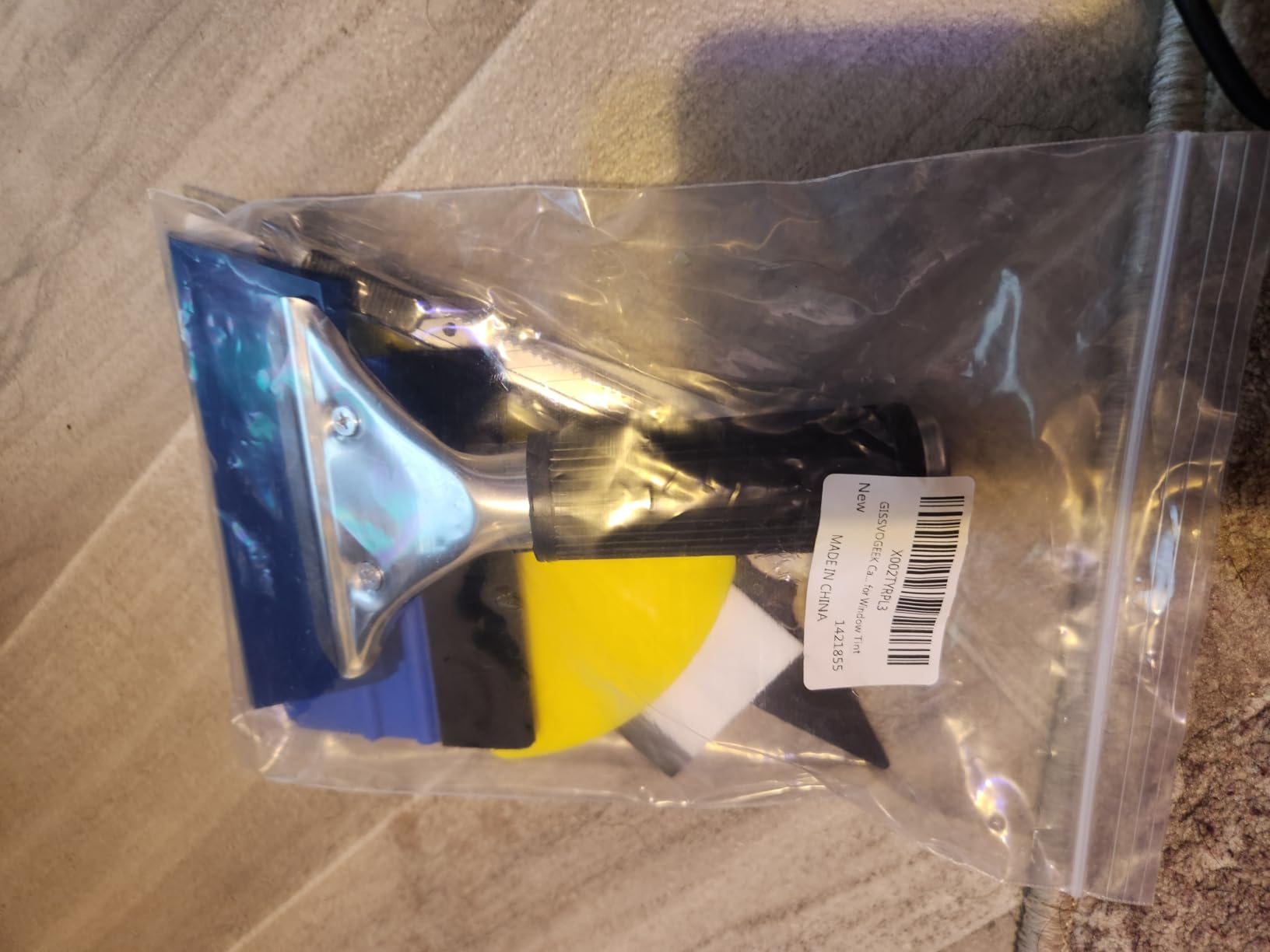 Car Window Film Tinting Tools, Window Tint Kit, Window Tinting Tools, Auto Vinyl Wrap Installation Kit, Window Tint Installation Tools, 8 in 1 Vinyl Wrap Kit with Squeegee for Window Tint customer photo 1