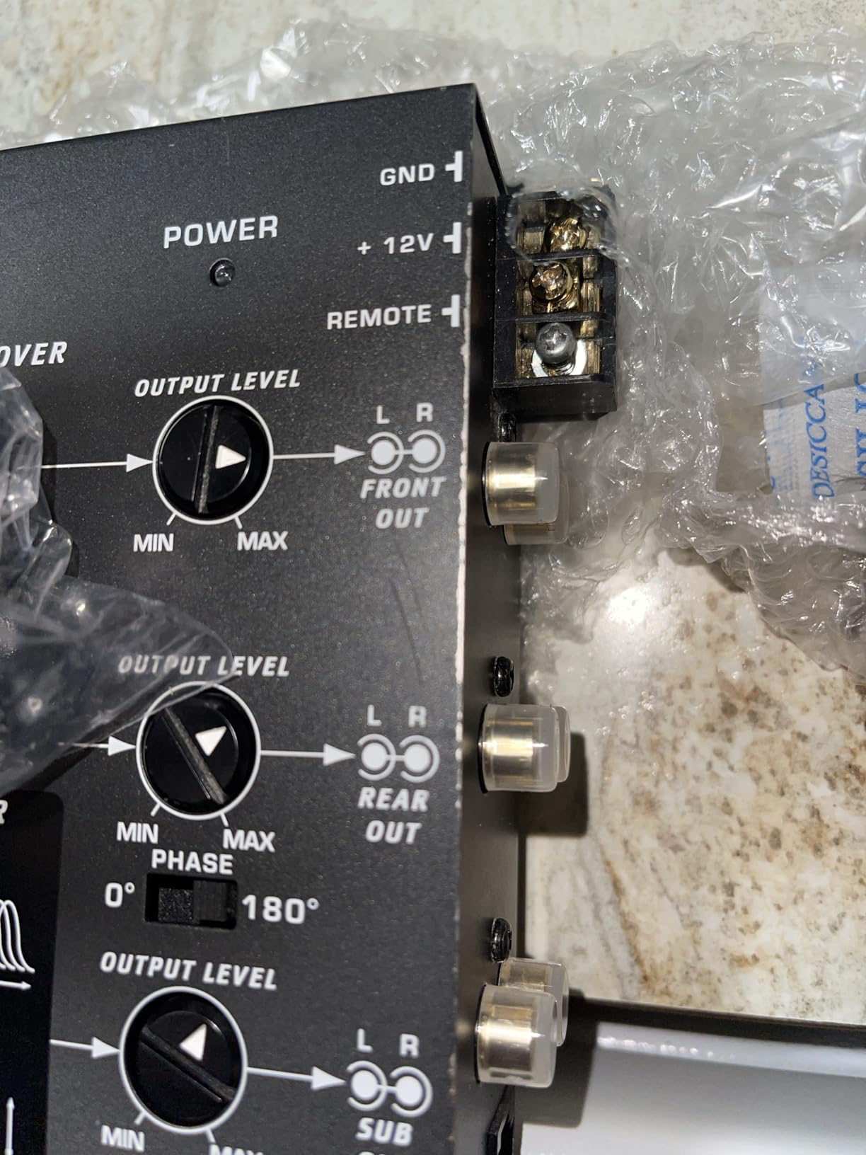 Timpano 3-Way Electronic Crossover Remote Subwoofer Control Equalizer TPT-360 customer photo 2