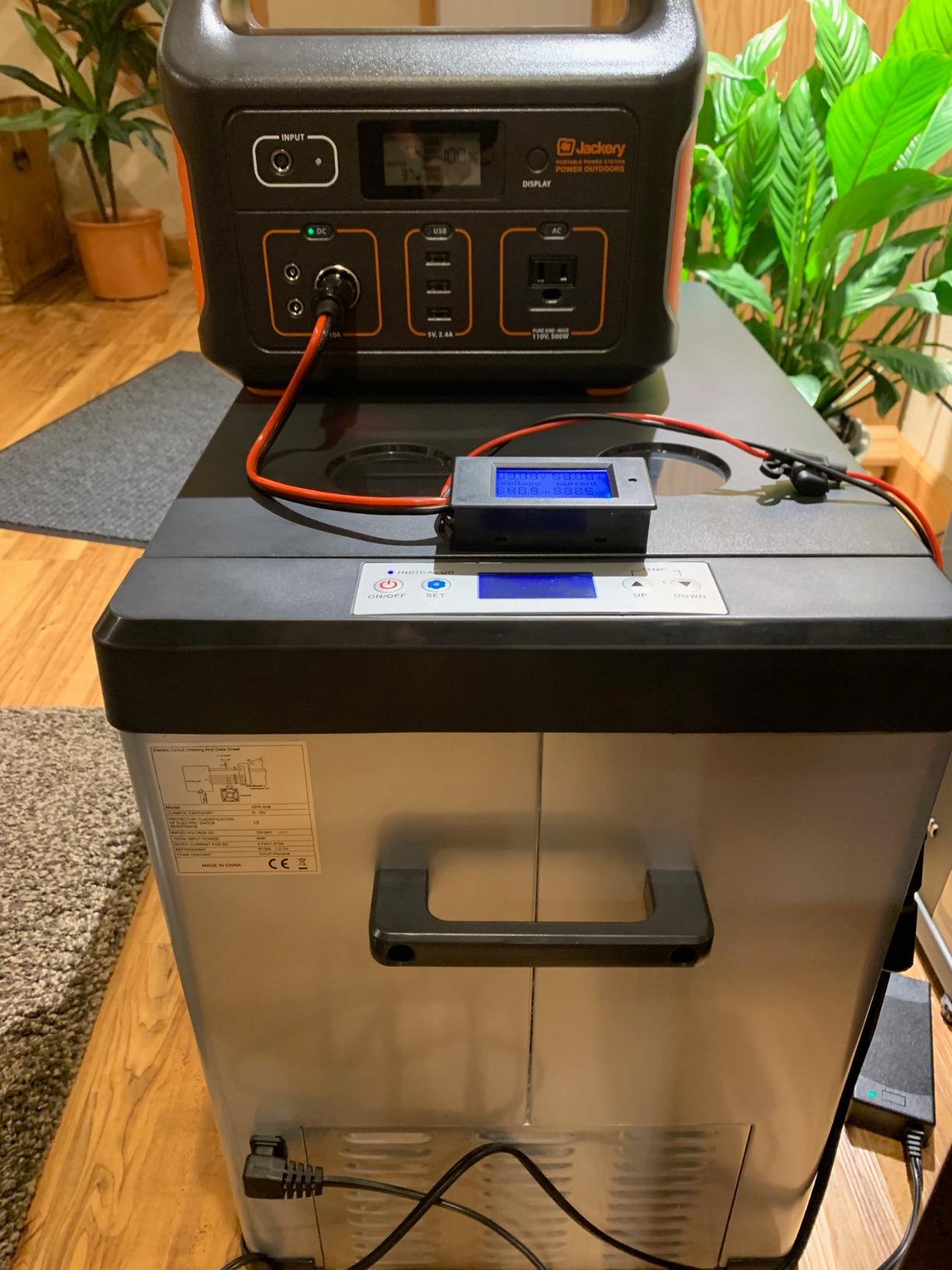 Jackery Portable Power Station Explorer 500, 518Wh Outdoor Solar Generator Mobile Lithium Battery Pack with 110V/500W AC Outlet for Home Use, Emergency Backup, Road Trip Camping (Solar Panel Optional) customer photo 2