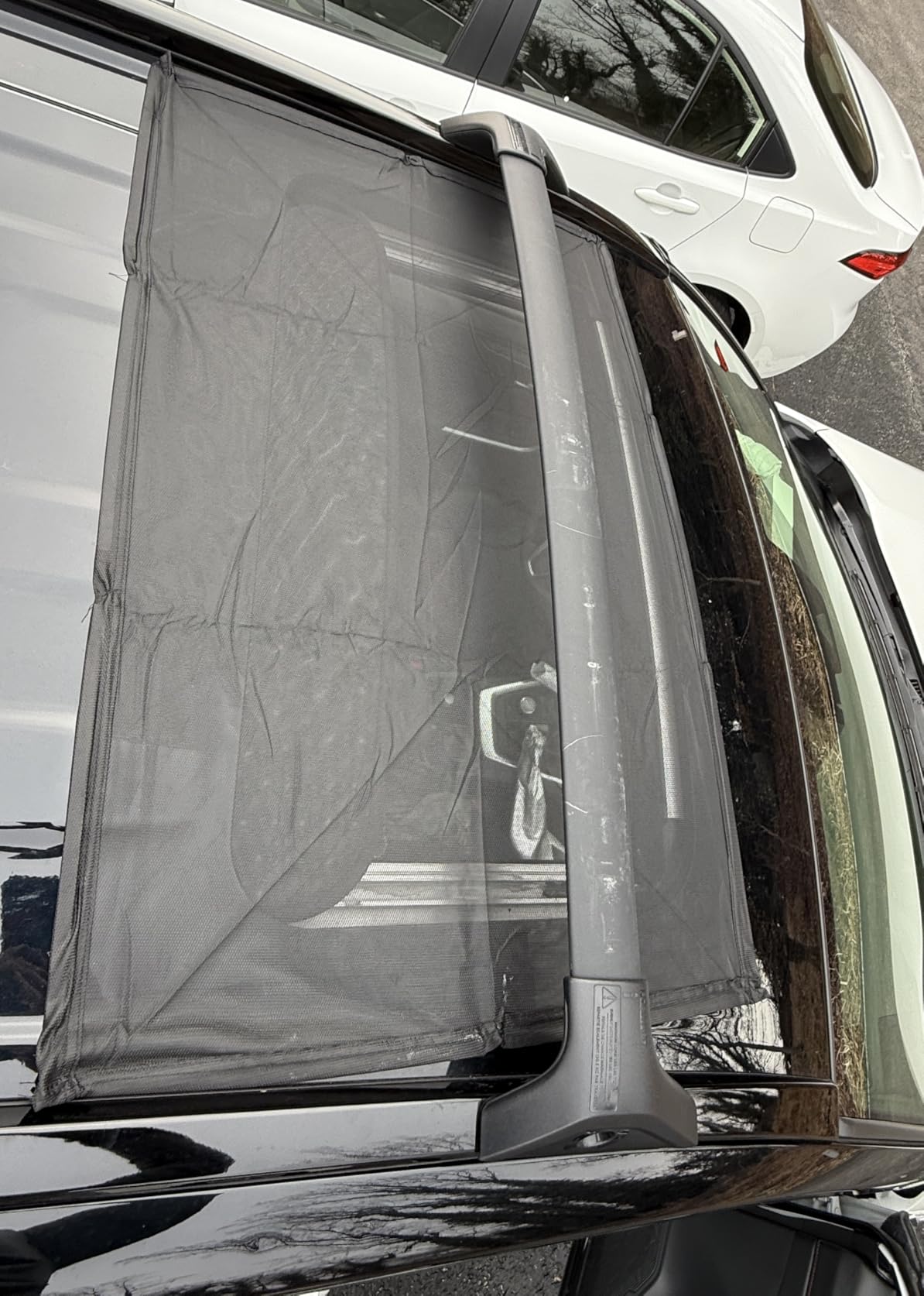 Magnetic Car Sunroof Sun Shade Breathable Mesh, Car Roof Cover for Overnight Camping, Quick Install, UV Sun Protection for Moonroof and Side Window customer photo 1