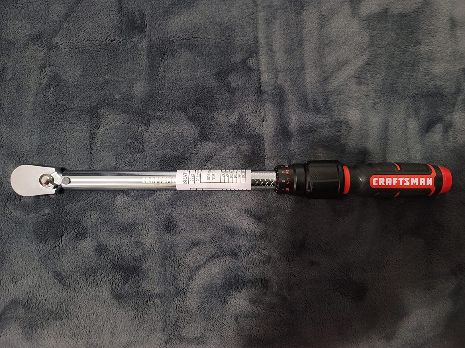 CRAFTSMAN Torque Wrench, 1/2