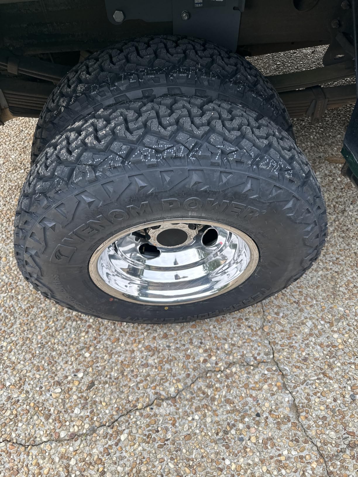 Venom Power Terra Hunter X/T XT All-Terrain Mud Light Truck Radial Tire-LT285/55R20 122/119S Load Range E LRE 10-Ply BSW Black Side Wall customer photo 2