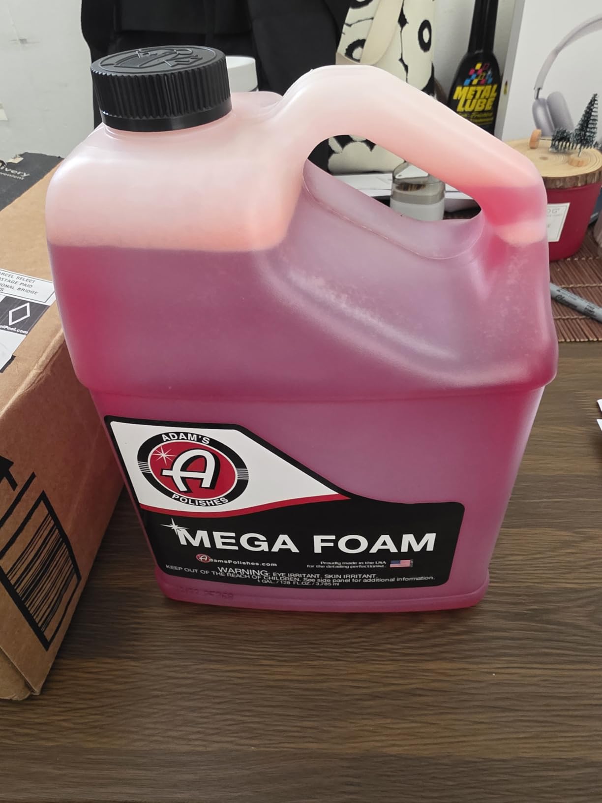 Adam's Mega Foam Car Wash Soap (Gallon) - pH Neutral, Ultra Concentrated for Foam Cannon, Foaming Spray Gun, or Bucket - Safe for Wax, Sealants & Ceramic Coating - High Suds Car Cleaner customer photo 2