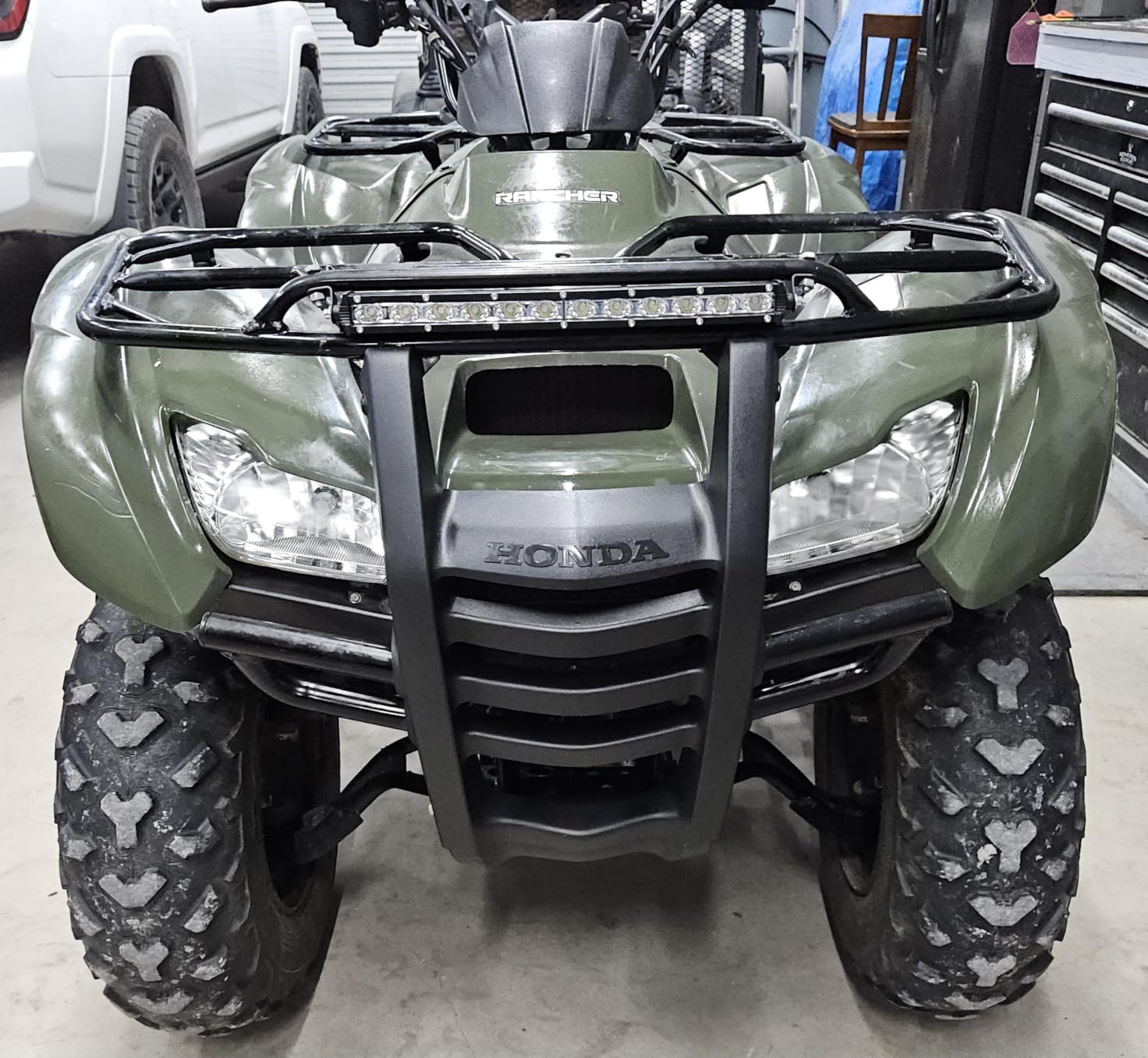 Zmoon 12 Inch LED Light Bar, 72W Spot Flood Combo Beam Light Bar, 8000 lm 6500K White, IP67 Waterproof Offroad Light Bars for Trucks, SUVs, Jeeps, ATVs, Boats customer photo 1