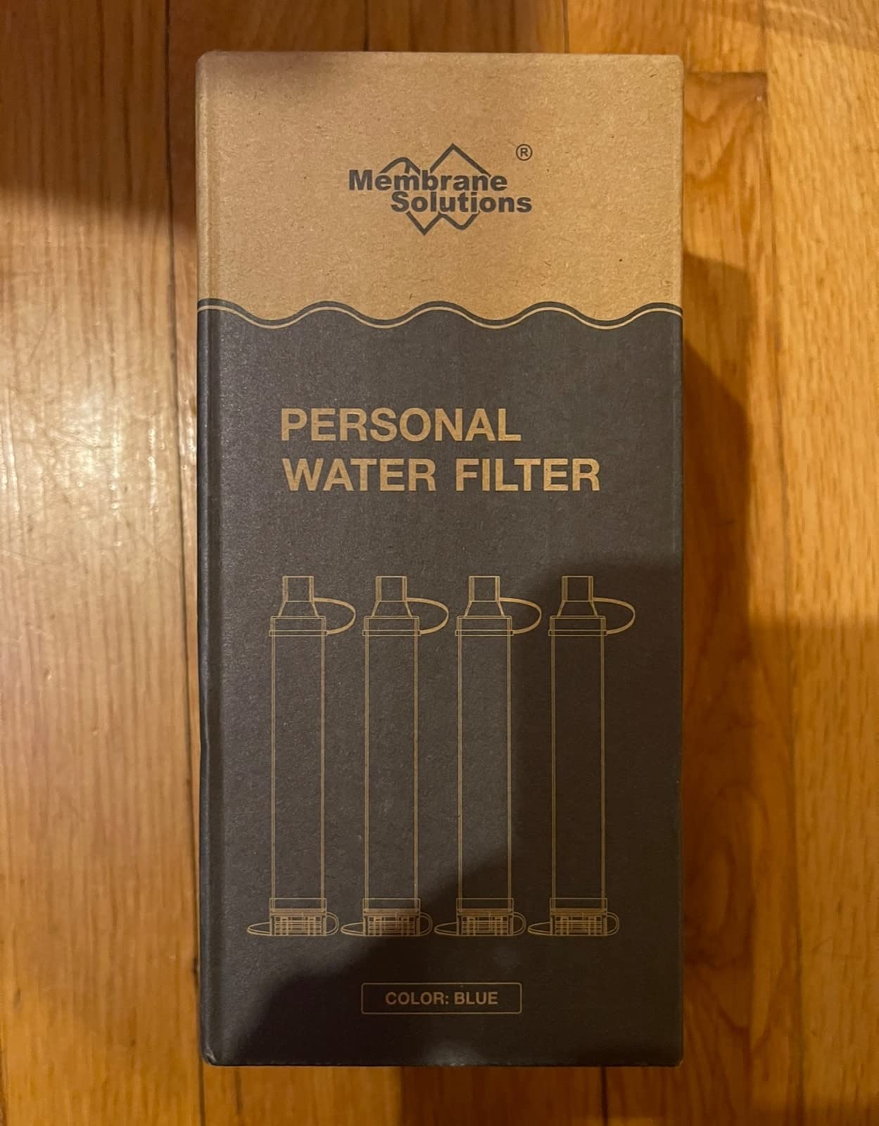 Membrane Solutions Straw Water Filter S1, NSF/ANSI 42&372&401 certificated, Survival Filtration Portable Gear, Emergency Preparedness, Supply for Drinking Hiking Camping Team Family Outing customer photo 2