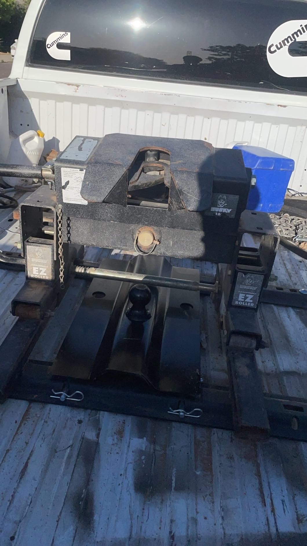 5th Wheel Gooseneck Hitch Trailer Towing Multi-Fit in-Bed Fixed Offset 25,000 lbs, 2-5/16-Inch Ball customer photo 1