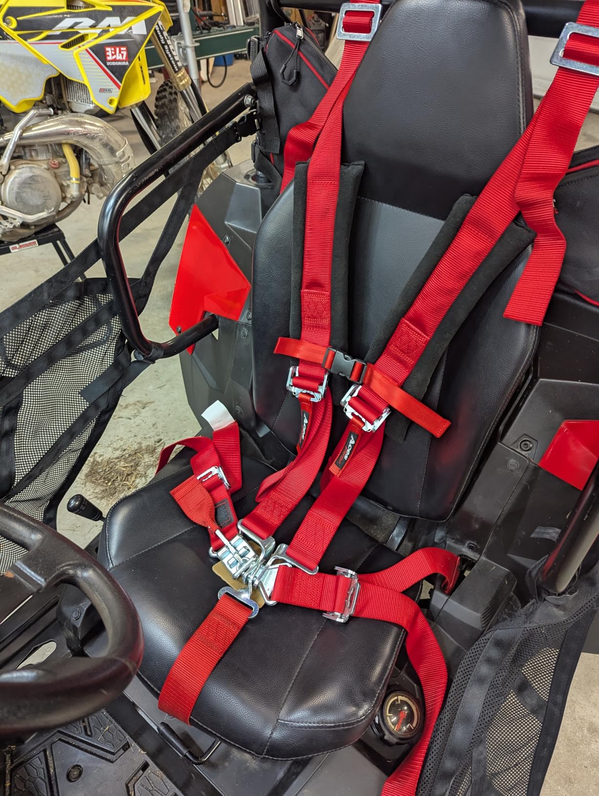 AAAA Aces Racing 5 Point Harness With 2 Inch Padding (Black) customer photo 1