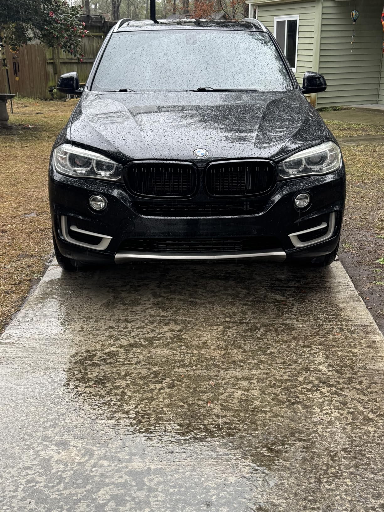 SNA F15 Grill for BMW X5 F15 X6 F16 X5M X6M 2014-2019 (ABS Gloss Black Kidney Grill, Double Slats, 2-pc Set) customer photo 1