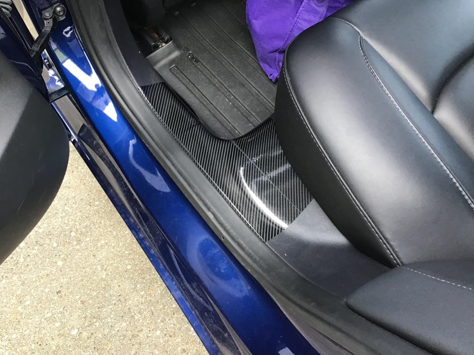 Storystore Universal Door Edge Guard & Sill Protector, Anti-Collision Strip for Door Edge & Bumper, Fits Most Cars, Transparent (2.7In x 33Ft) customer photo 2