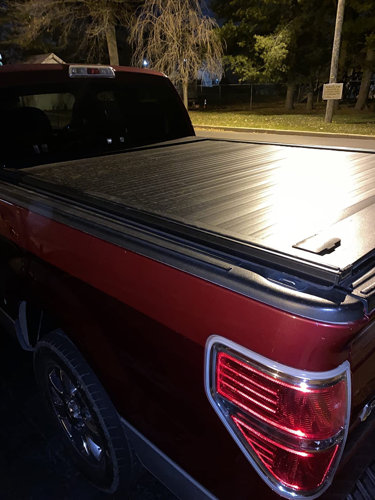 Syneticusa MR Retractable Truck Bed Cover for Ford F-150 2004-2026 | 6.7 inch (78.9 inch) Bed | Aluminum Hard Retractable Tonneau Cover | One-Person Installable, Easy Installation | Waterproof, Low-Profile customer photo 2