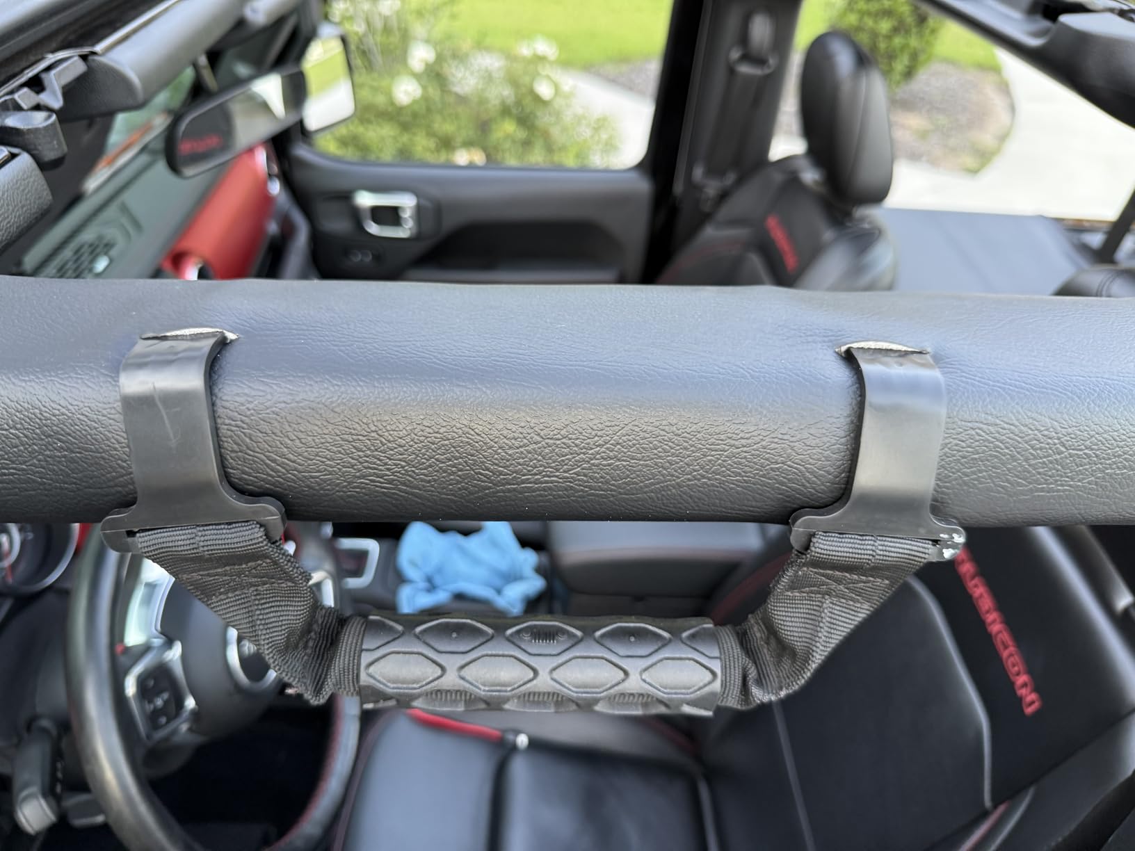 Shadeidea Roll Bar Padding Compatible with Jeep Wrangler JL Unlimited 4 Door (2018-2023) - Black Vinyl Foam Laminated Pad Cover Kit Protection JLU Sahara Rubicon - 3 Year Warranty customer photo 1
