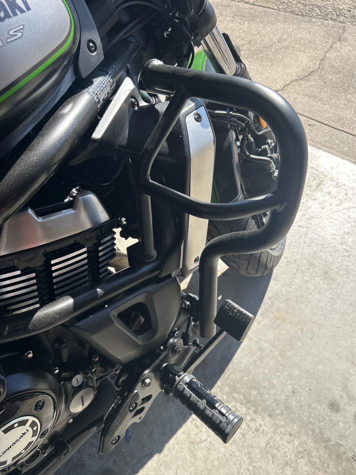 BAIONE Motorcycle Highway Engine Guards Protector Crash Bars Replacement for Kawasaki Vulcan S 650 VN650 EN650 2015 2016 2017 2018 2019 2020 2021 2022 customer photo 1