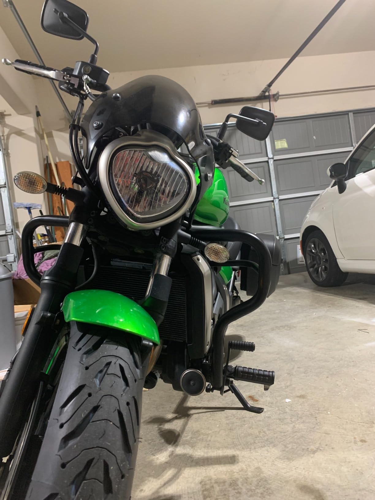 BAIONE Motorcycle Highway Engine Guards Protector Crash Bars Replacement for Kawasaki Vulcan S 650 VN650 EN650 2015 2016 2017 2018 2019 2020 2021 2022 customer photo 2