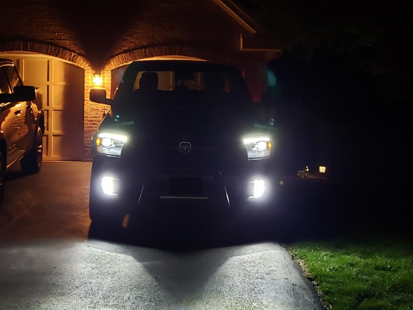 MODIFY STREET AlphaRex Black For 09-18 Ram 1500/10-18 Ram 2500/3500 DRL/Signal LED Dual Projector Headlights customer photo 1