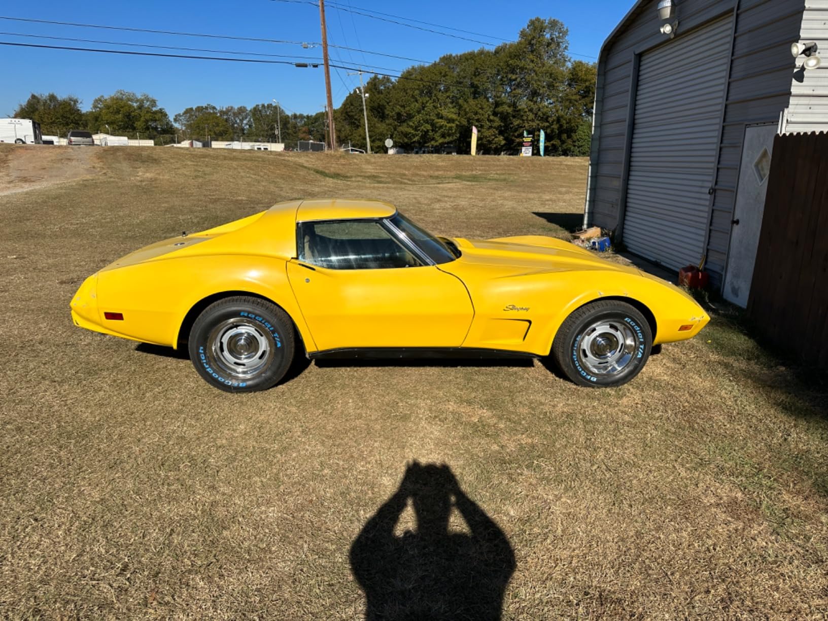 Speedway Motors GM Style Rally Wheel Kit with 15x7 and 15x8 Silver Painted Steel Wheels, 5 on 4.75 inch BP, Includes Beauty Rings, Derby Center Caps, Lug Nuts, and Valve Stems Set of 4 customer photo 2