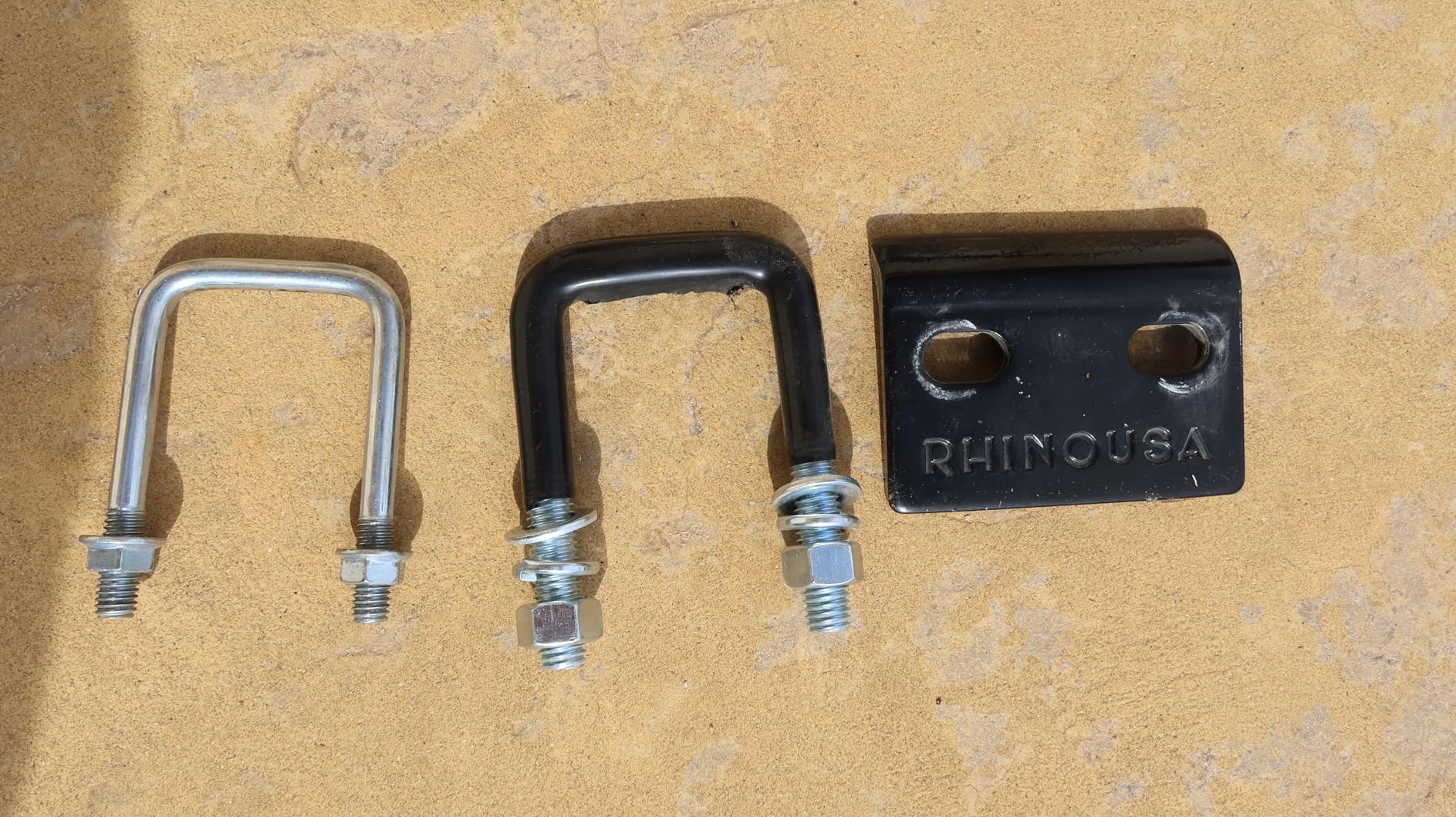 Rhino USA Hitch Tightener Anti Rattle Clamp (for 2 inch Hitches) Heavy Duty Steel Trailer Hitch Stabilizer - Weatherproof Protective Anti-Rust Silencer for Bike Rack, Hitch Receiver & More! customer photo 1