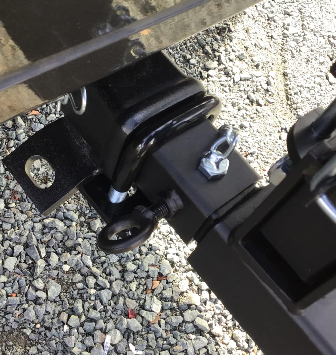 Rhino USA Hitch Tightener Anti Rattle Clamp (for 2 inch Hitches) Heavy Duty Steel Trailer Hitch Stabilizer - Weatherproof Protective Anti-Rust Silencer for Bike Rack, Hitch Receiver & More! customer photo 2