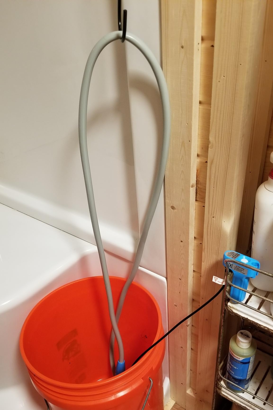 innhom Portable Shower Camping Shower Outdoor Camp Shower Pump, Electric Rechargeable Portable Camping Shower, Powered by Rechargeable Battery customer photo 2