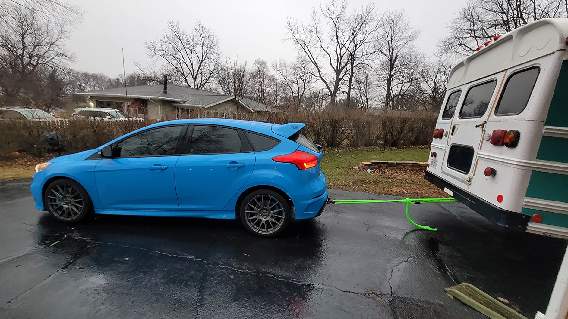 Grip 20 ft x 7/8 in Kinetic Energy Recovery Rope - Breaking Capacity: 21,970 lbs - Truck, ATV, Jeep, UTV, Tractor - Emergency, Towing, Offroad Recovery in Sand, Snow, Mud - Mesh Storage Bag customer photo 1