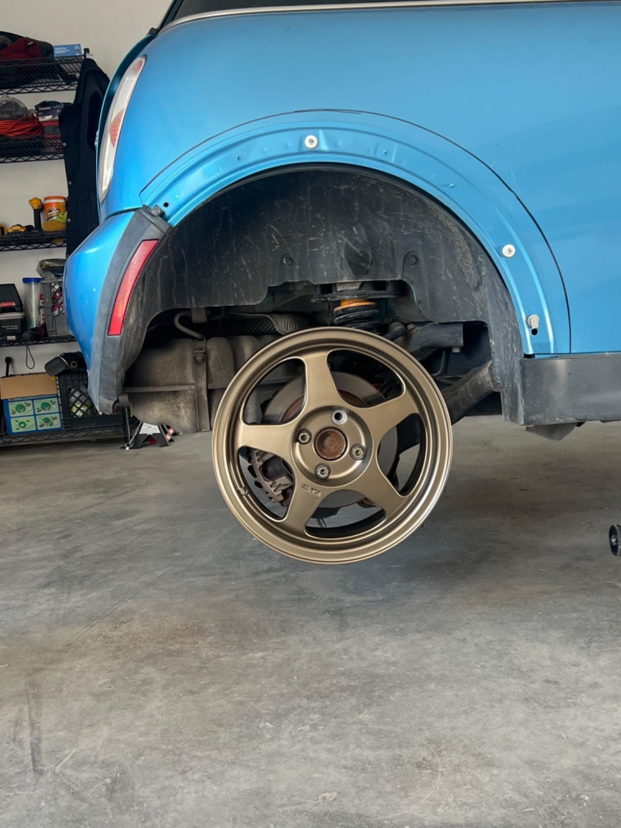 Circuit Performance CP22 15×6.5 Flat Bronze 4×100 [+35mm] Wheels Spoon Style Rims compatible with Honda Civic, Acura Integra, Mazda Miata customer photo 2