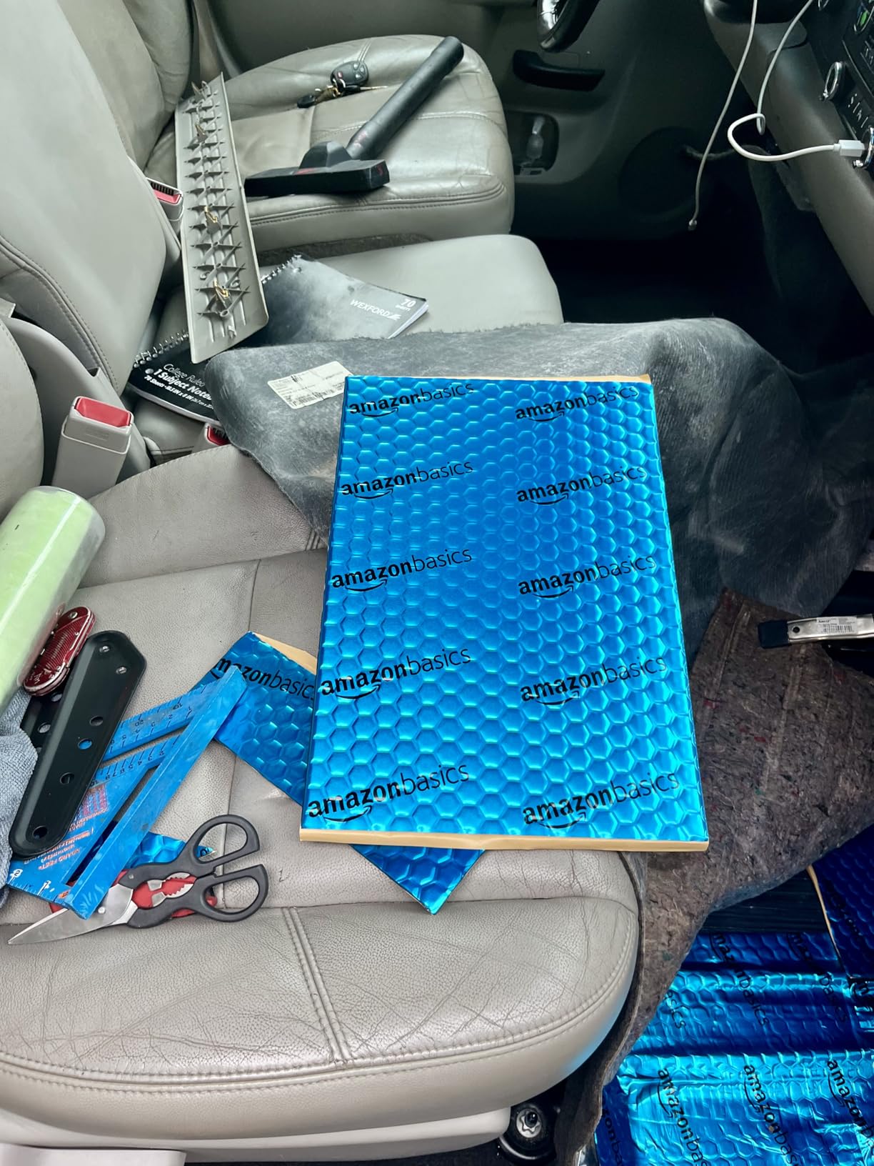 Amazon Basics Car Sound Deadening Mat, 18