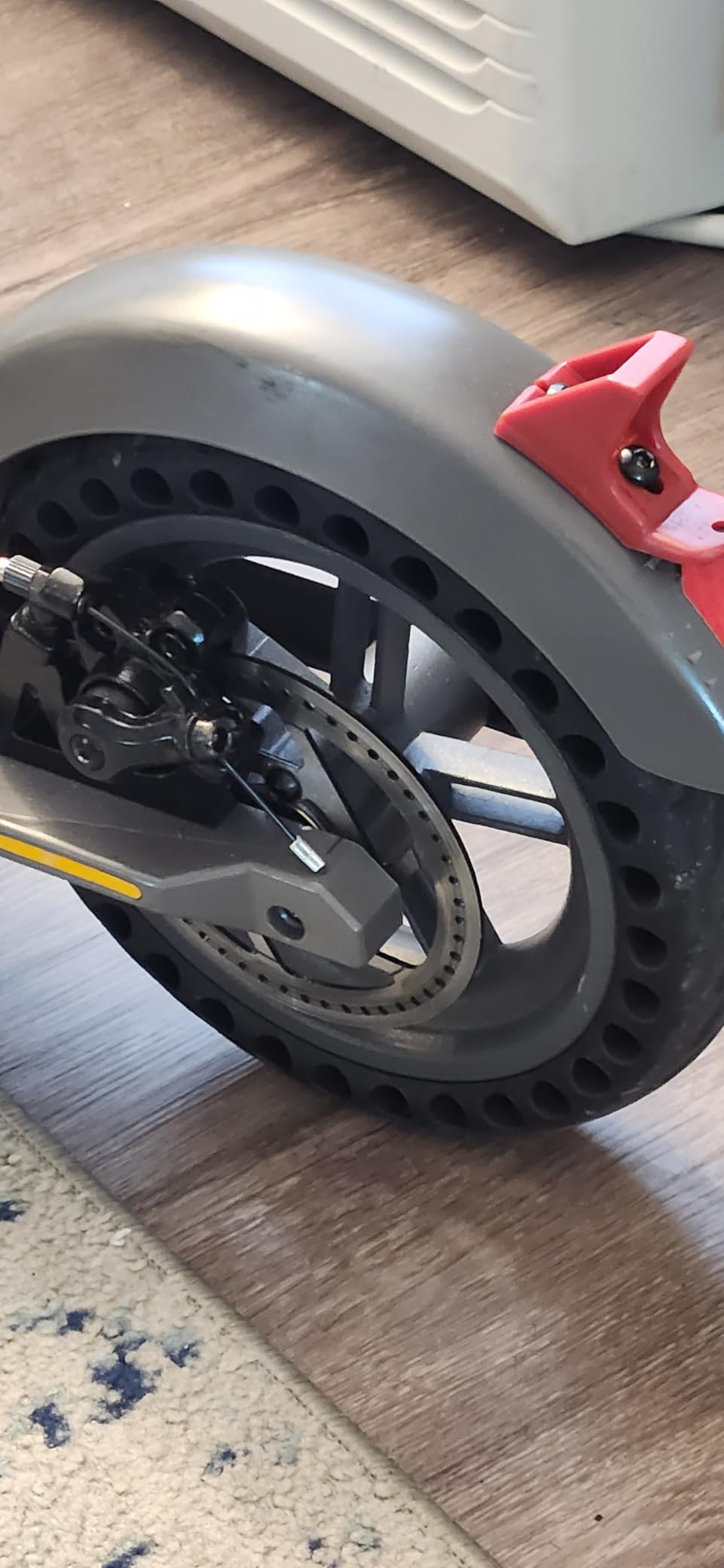ELKATECH | Gotrax Wheel replacement and Xiaomi M365 electric Scooter | Solid Tire with hub and Brake-Disc | Honeycomb Wheel Compatible Mijia1s gotrax gxl V2/gotrax XR and 8,5 inch customer photo 2