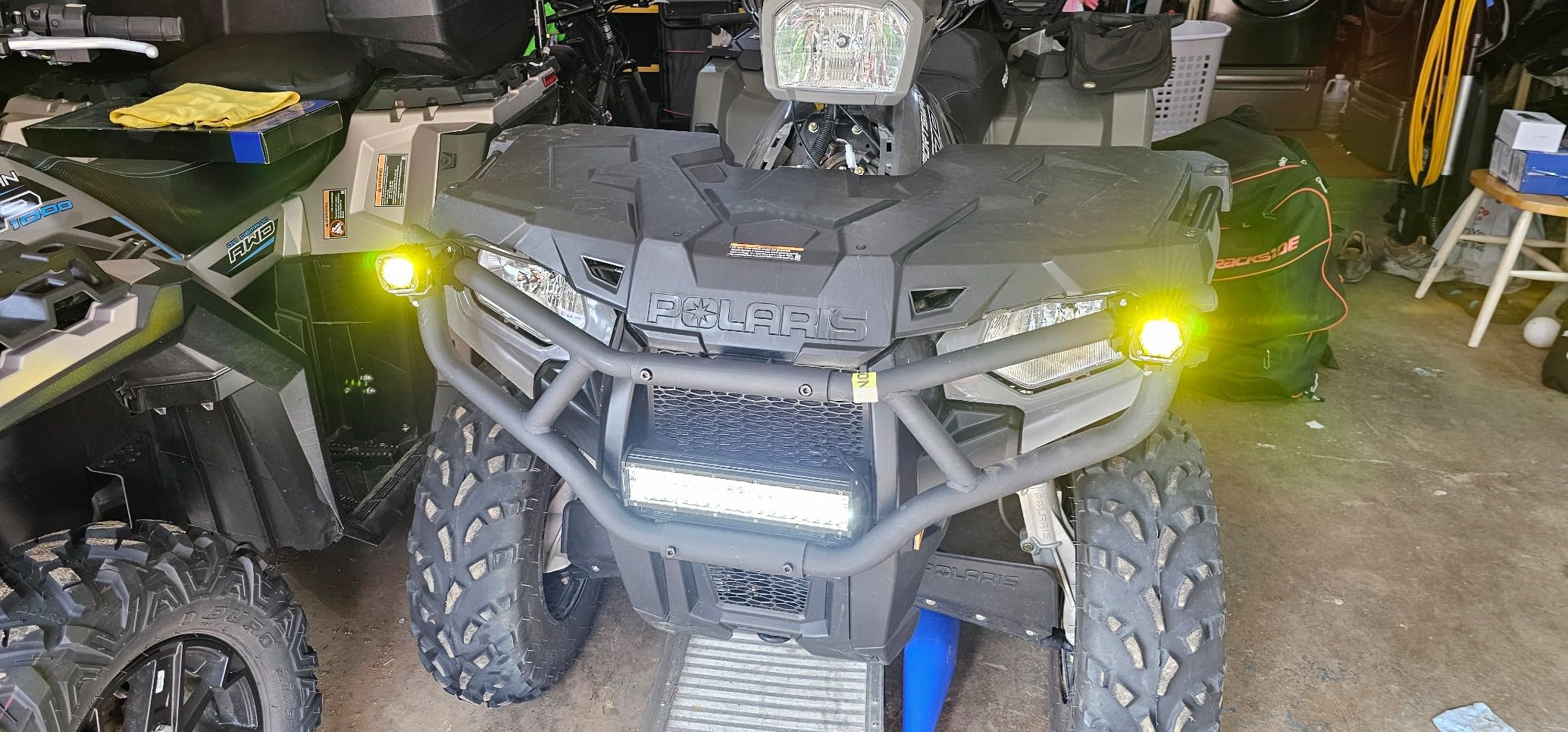Baja Designs S1 LED Auxiliary Light Pods - Universal Fit with Wiring Harness, 2 LEDs (Wide Cornering; Amber) customer photo 1