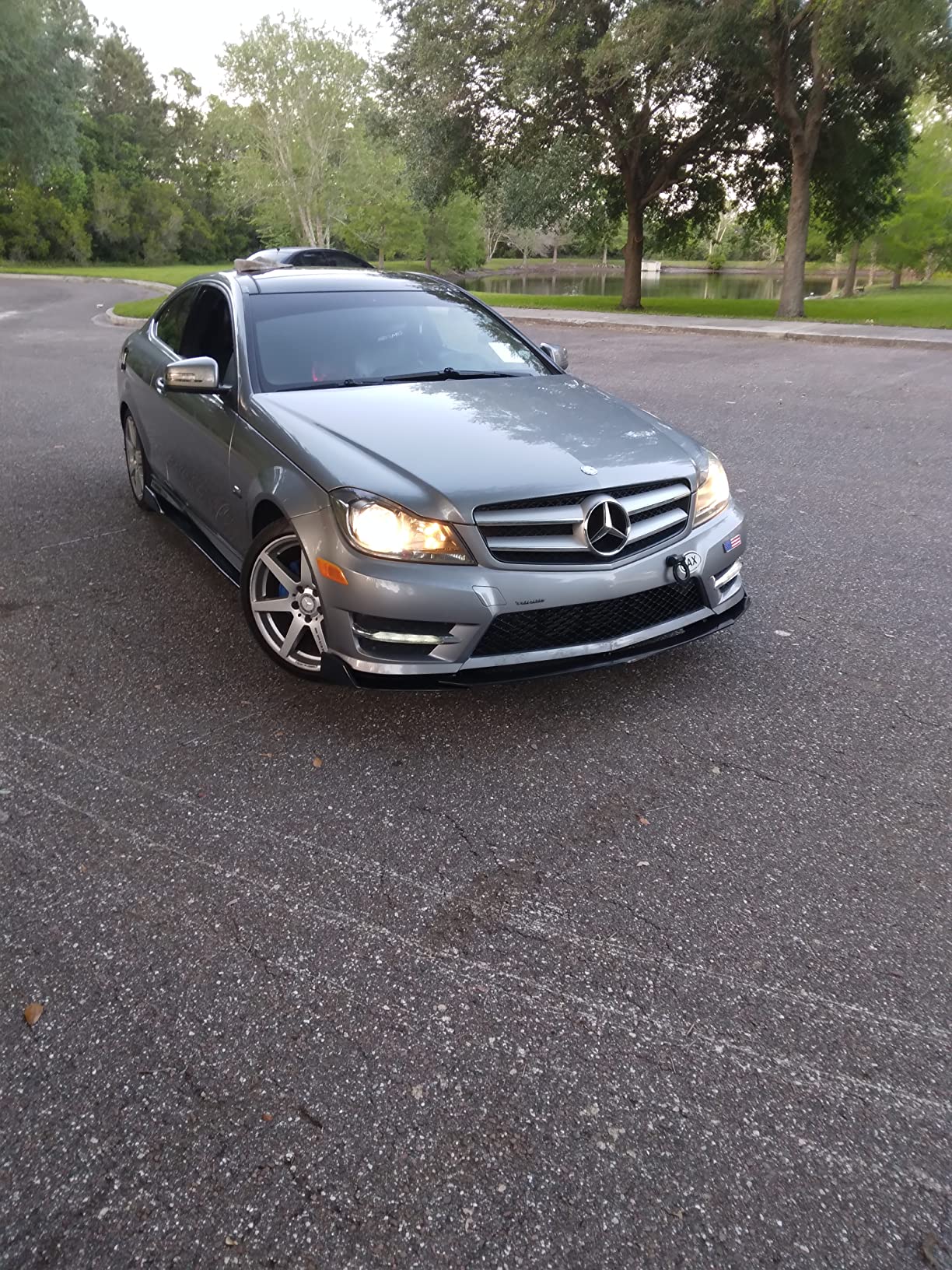 ECOTRIC Black Universal Front Bumper Lip Chin Spoiler ABS Compatible with Audi,Ford,BMW,Honda,Chevrolet,Civic,Benz,Mazda,GMC Car customer photo 2