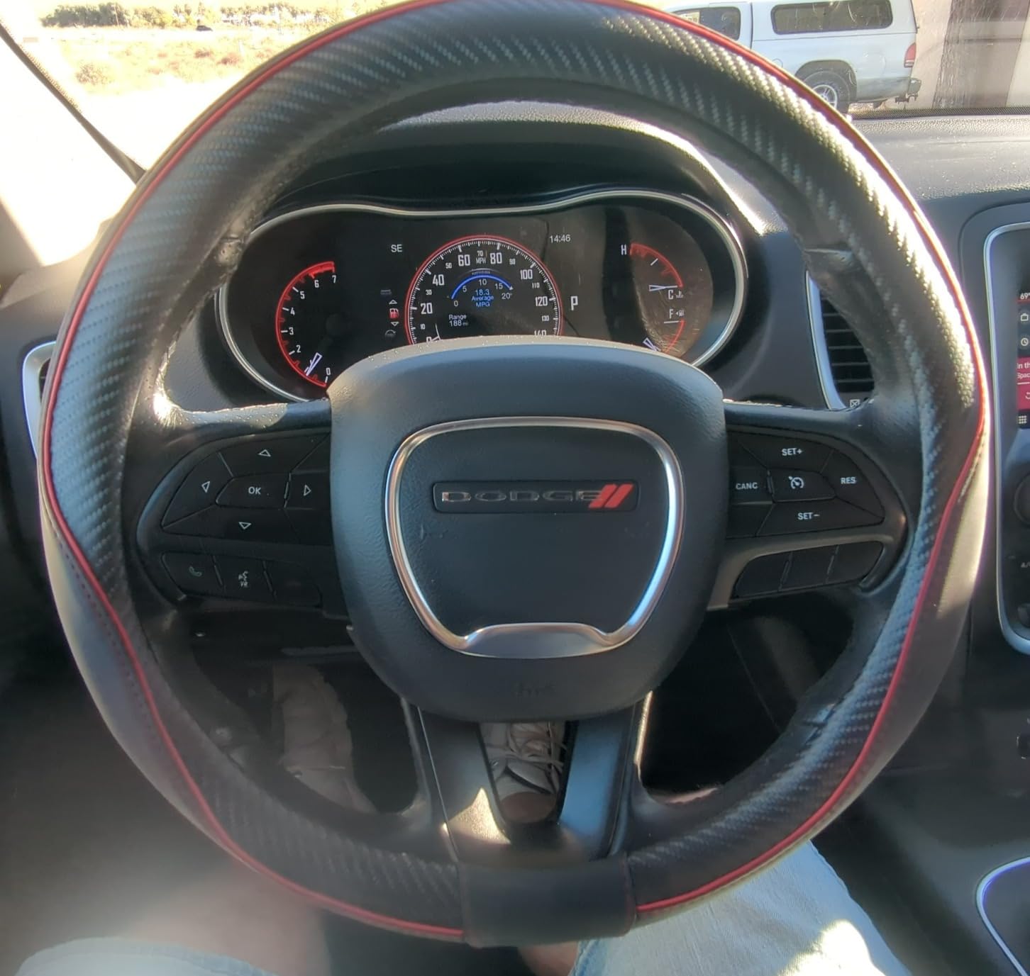 SEG Direct Steering Wheel Cover 14.5