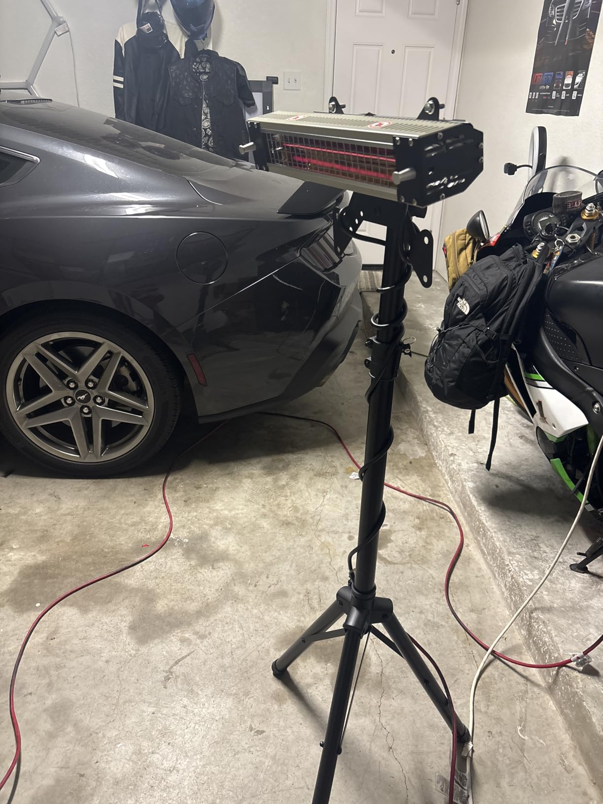 Solary Infrared Paint Curing Lamp, 1000W 110V Hand-held Short Wave Infrared Heater for Automotive Spray, Car Bodywork Repair Paint Dryer customer photo 1