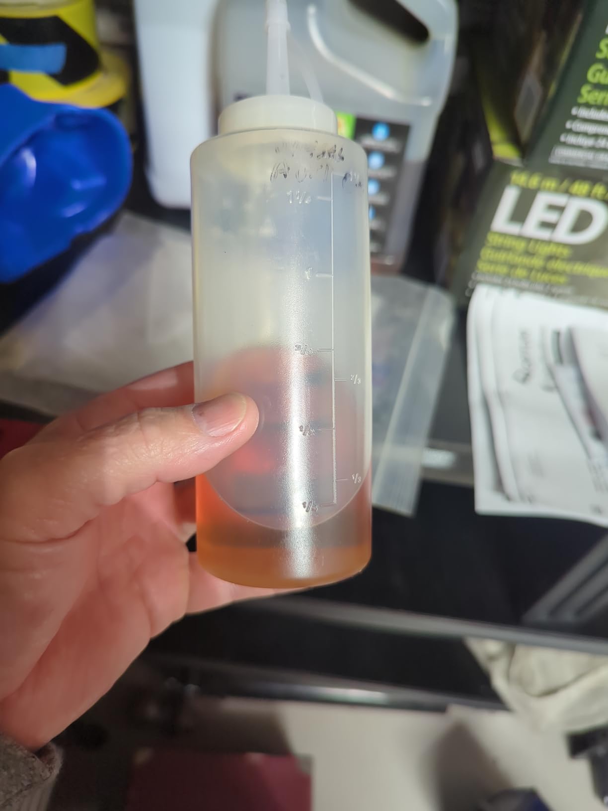 Hot Shot's Secret Diesel Winter Anti-Gel Fuel Treatment 1 Gallon - Treats 1000 Gallons - 7-in-1 Diesel Fuel Additive, Prevents Gelling, Improves Cold Starts, Boosts Cetane customer photo 1