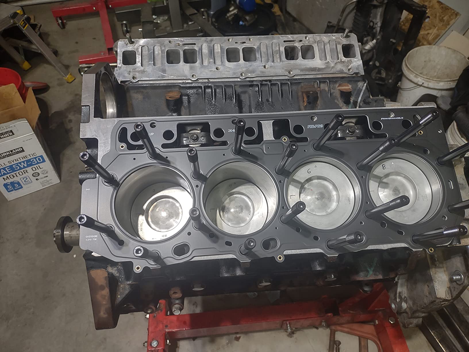 Head Stud Replacement Kit for 2001-2016, 6.6L LB7 LLY LBZ LMM LML Chevy Duramax Diesel Models with Head Studs Nuts Washers & Assembly Lubricants Xotic Performance CP877 customer photo 2