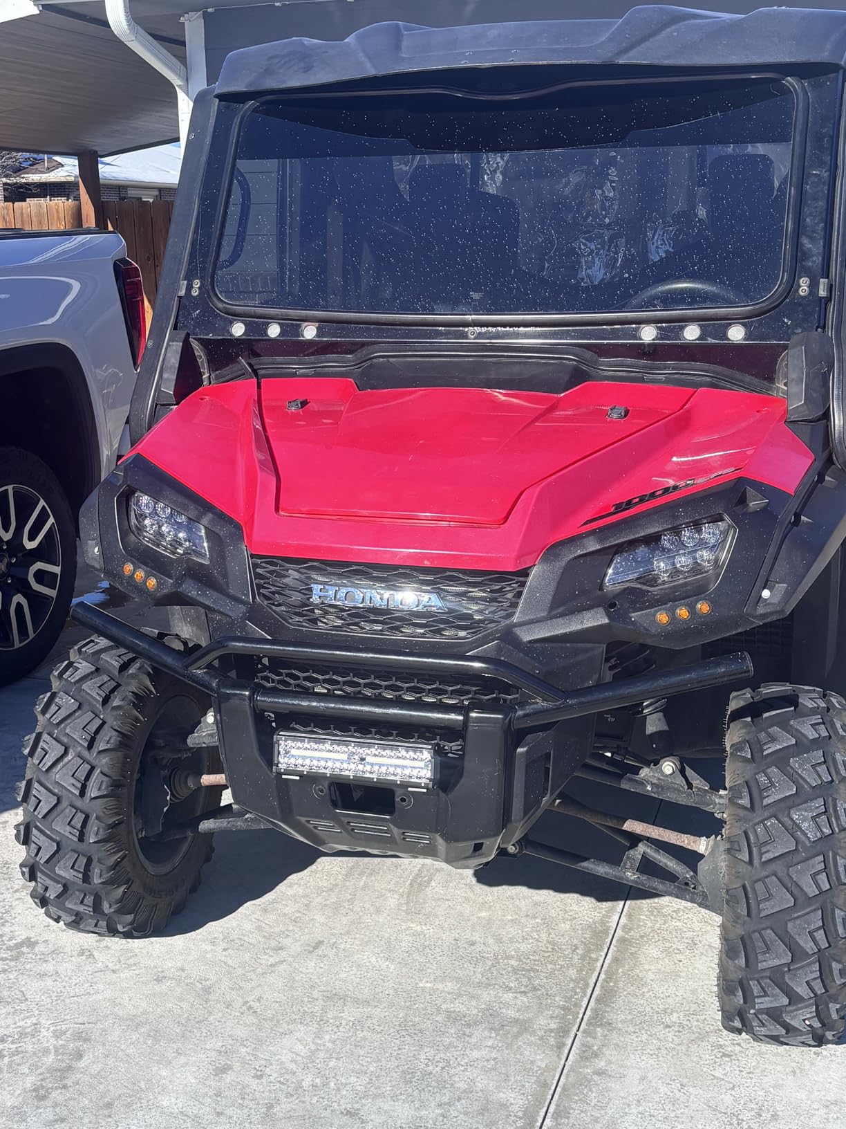 Nilight Led Light Bar 12Inch 300W Triple Row Flood Spot Combo 30000LM Bar Driving Boat Lighting Led Off Road Lights for Trucks,2 Years Warranty customer photo 1