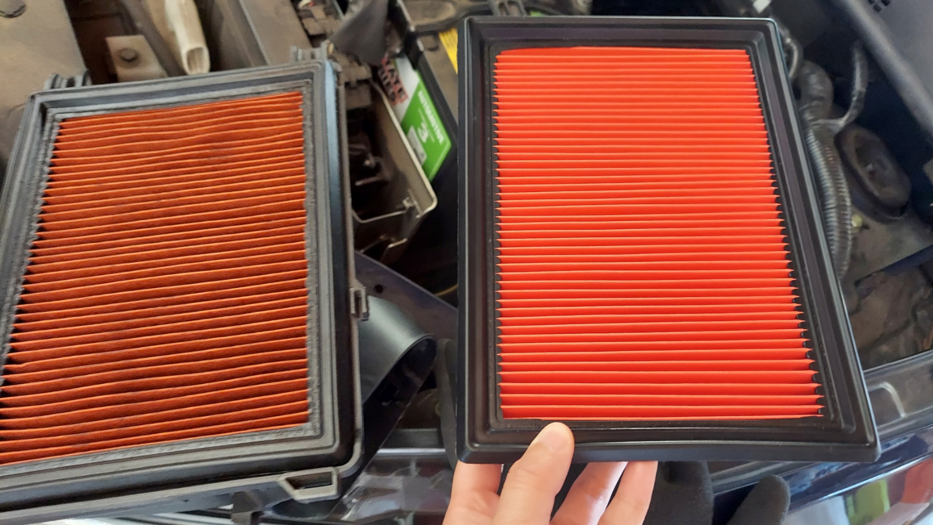 Spearhead Max Thrust Engine Air Filter Replacement | Fits 2011-2016 Silverado & Sierra 2500HD/3500HD 6.6L V8 Diesel | OEM Fit & High Dust Holding Capacity (MT-033) customer photo 2