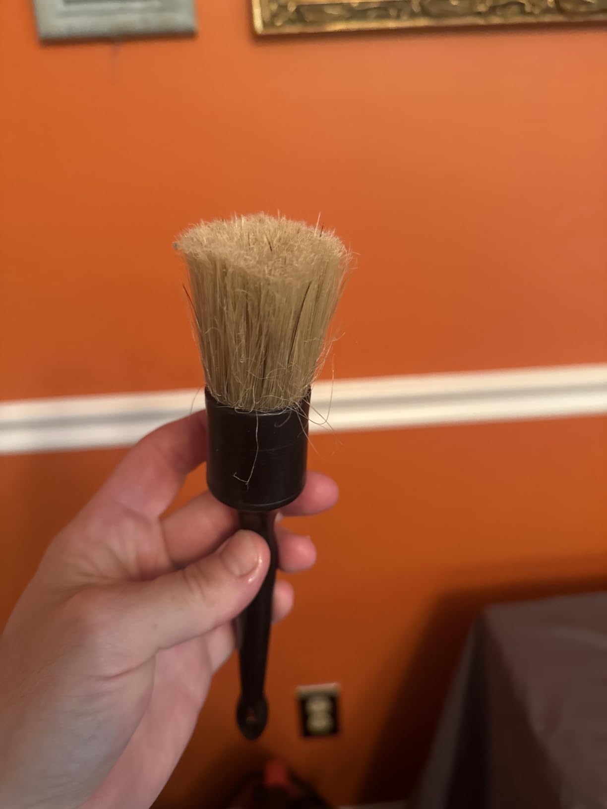 Premium Car Detailing Brush Set - Professional 3 Pack Kit Detail Brushes with Soft Boars Hair Bristles for Auto Interior & Exterior - for Cleaning Leather Seats, Air Vents, Wheels & Emblems customer photo 2