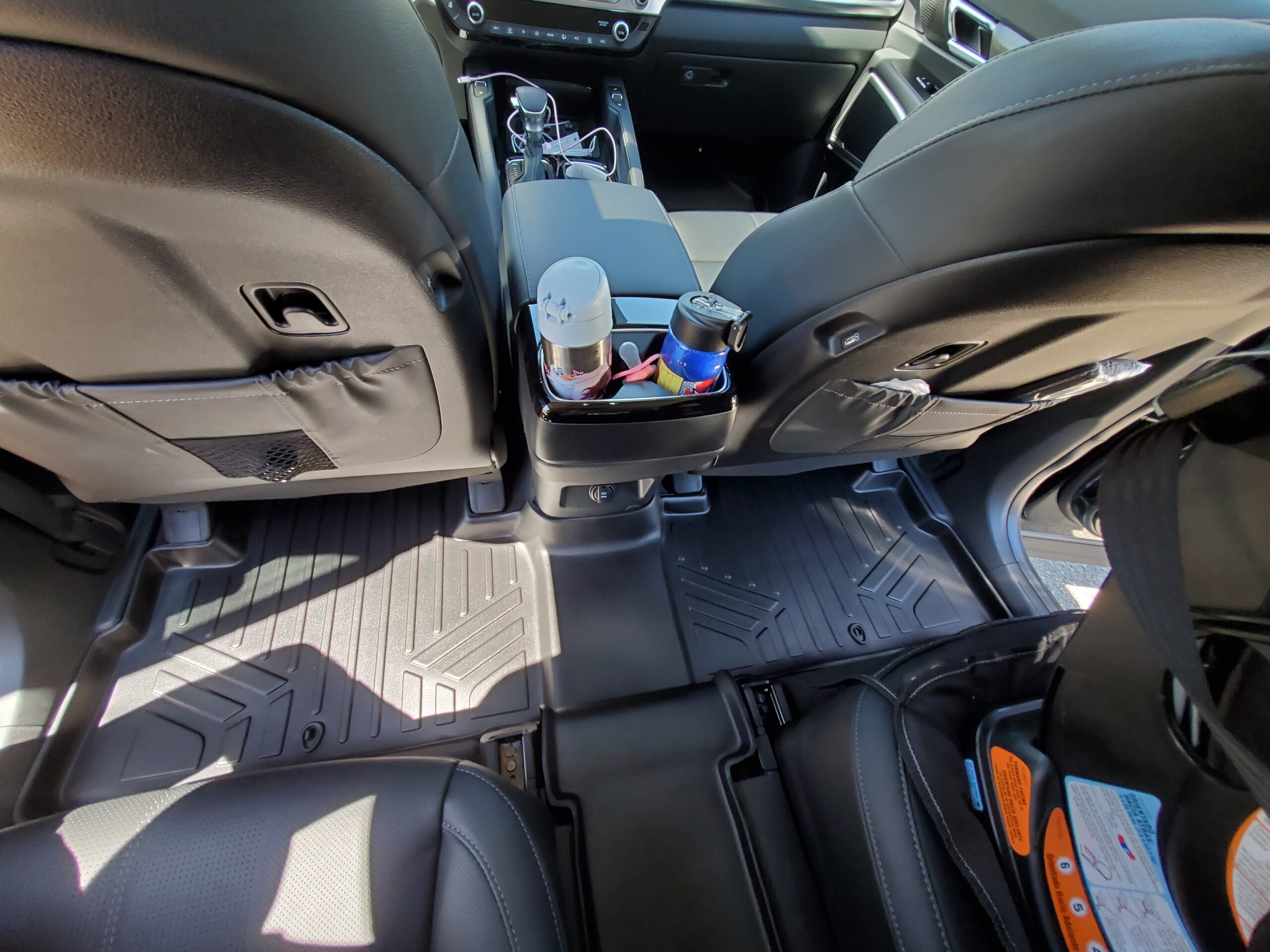 All Weather Custom Fit 3 Row & Cargo Liner Behind The 3rd Row Floor Mat Liner Set Compatible with 2020-2025 Kia Telluride customer photo 1