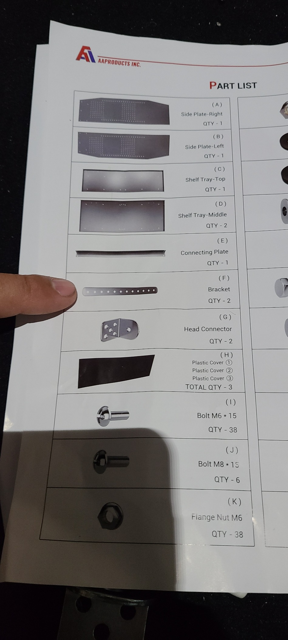 AA Products Inc. SH-4303 Steel Van Shelving Storage System Fits for NV200, Transit Connect 2014+ and Chevy City Express, Contoured Shelving Unit, 32