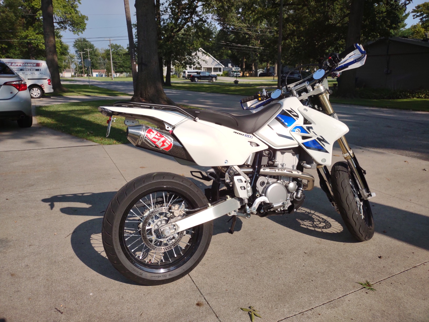 RS-2 Comp Series Full System Exhaust (Street/Stainless/Carbon Fiber/Stainless) for 00-19 Suzuki DRZ400S customer photo 1