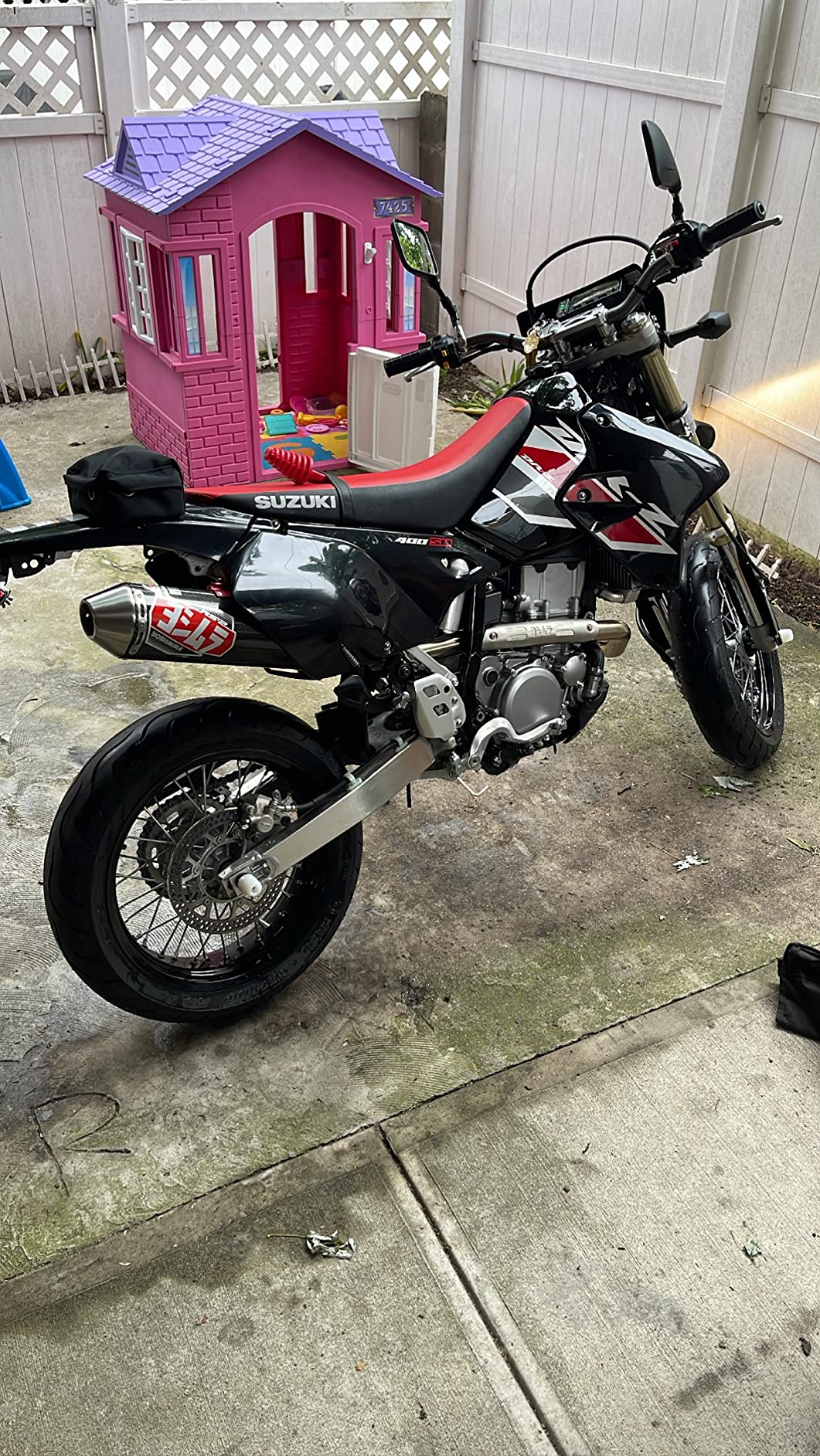 RS-2 Comp Series Full System Exhaust (Street/Stainless/Carbon Fiber/Stainless) for 00-19 Suzuki DRZ400S customer photo 2