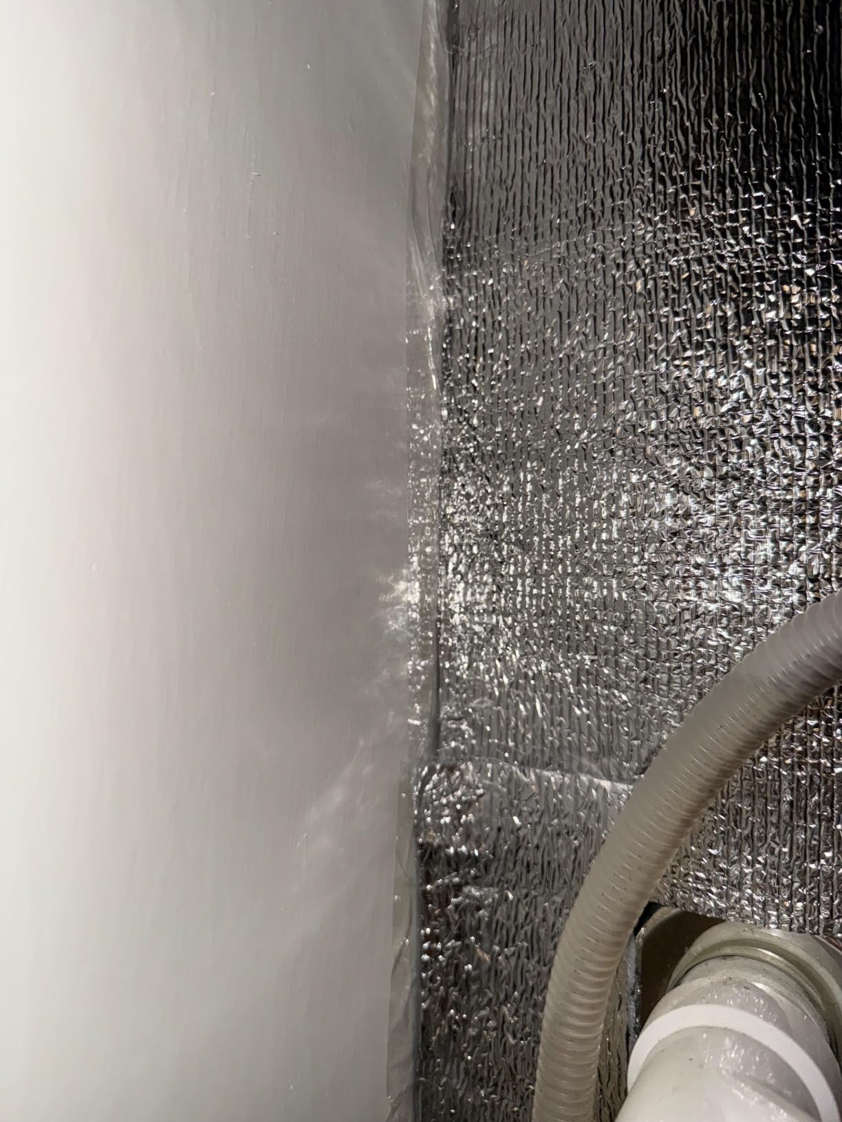 INSULATION MARKETPLACE SmartSHIELD -3mm 16 inchx25Ft Reflective Insulation roll, Foam Core Radiant Barrier, Thermal Insulation Shield - Engineered Foil customer photo 2