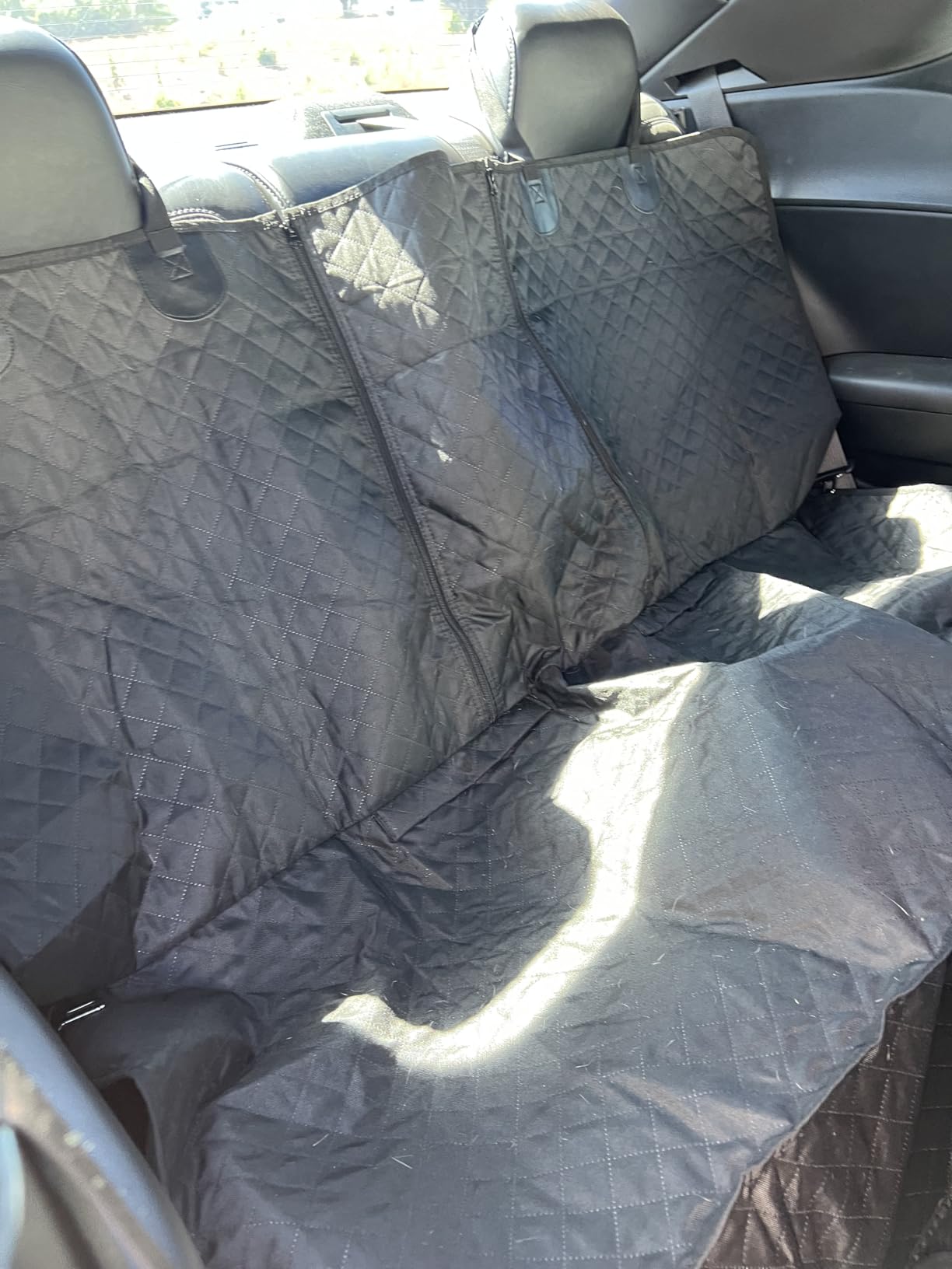 Honest Dog Car Seat Covers, Dog seat Cover with Side Flap for Cars, Trucks, and Suv's - Waterproof & Nonslip Pet Seat Cover for Backseat customer photo 1