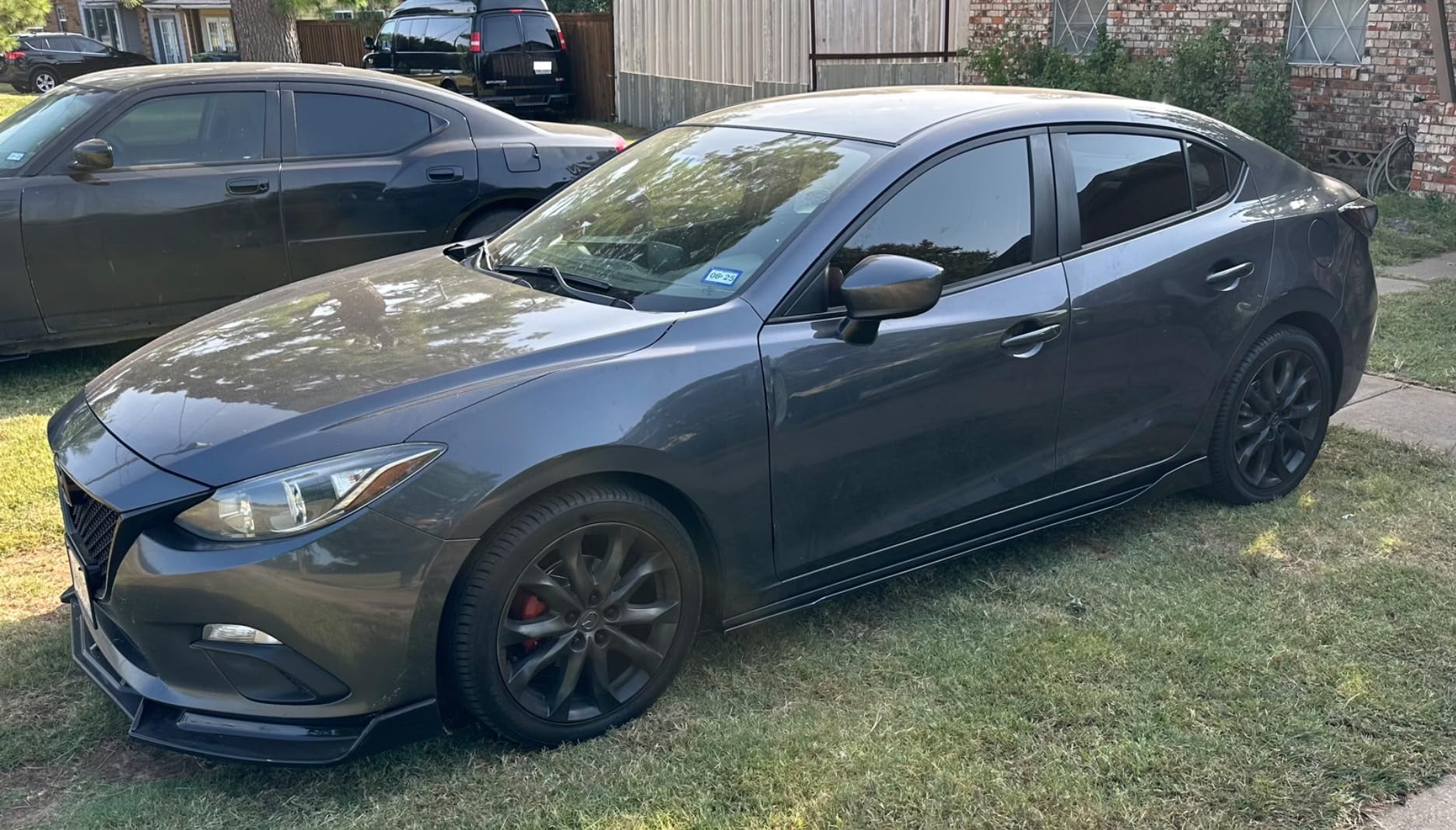 PIT66 Universal Car Rocker Panel Extension Lower Side Skirts (Double-Sided Tape NOT Included), Black 4Pack Body Side Skirt Splitter Kit customer photo 1