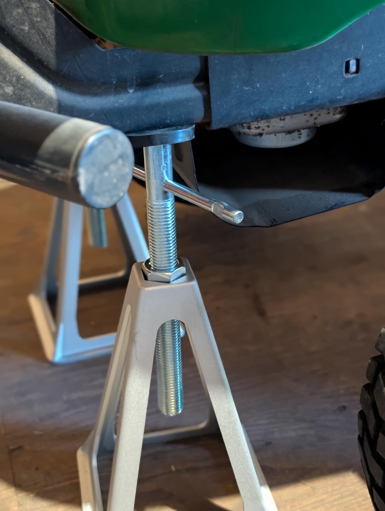 RVGUARD RV Stack Jacks 4 Pack, Aluminum Stabilizer Jacks for RV Trailer Camper, Single Support Up to 6000 Lbs, Adjustable from 11 inch to 17 inch customer photo 2