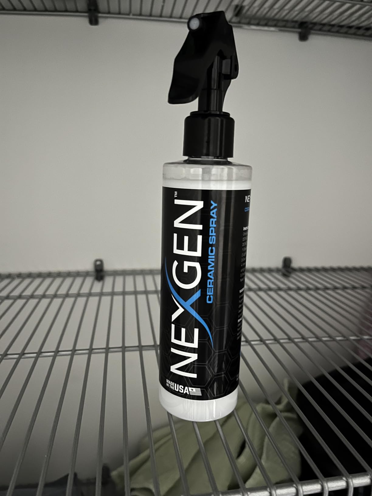 Nexgen Ceramic Spray Silicon Dioxide - Easy to Apply, Ceramic Coating Spray - Professional-Grade Protective Sealant Polish - 8oz Bottle customer photo 1