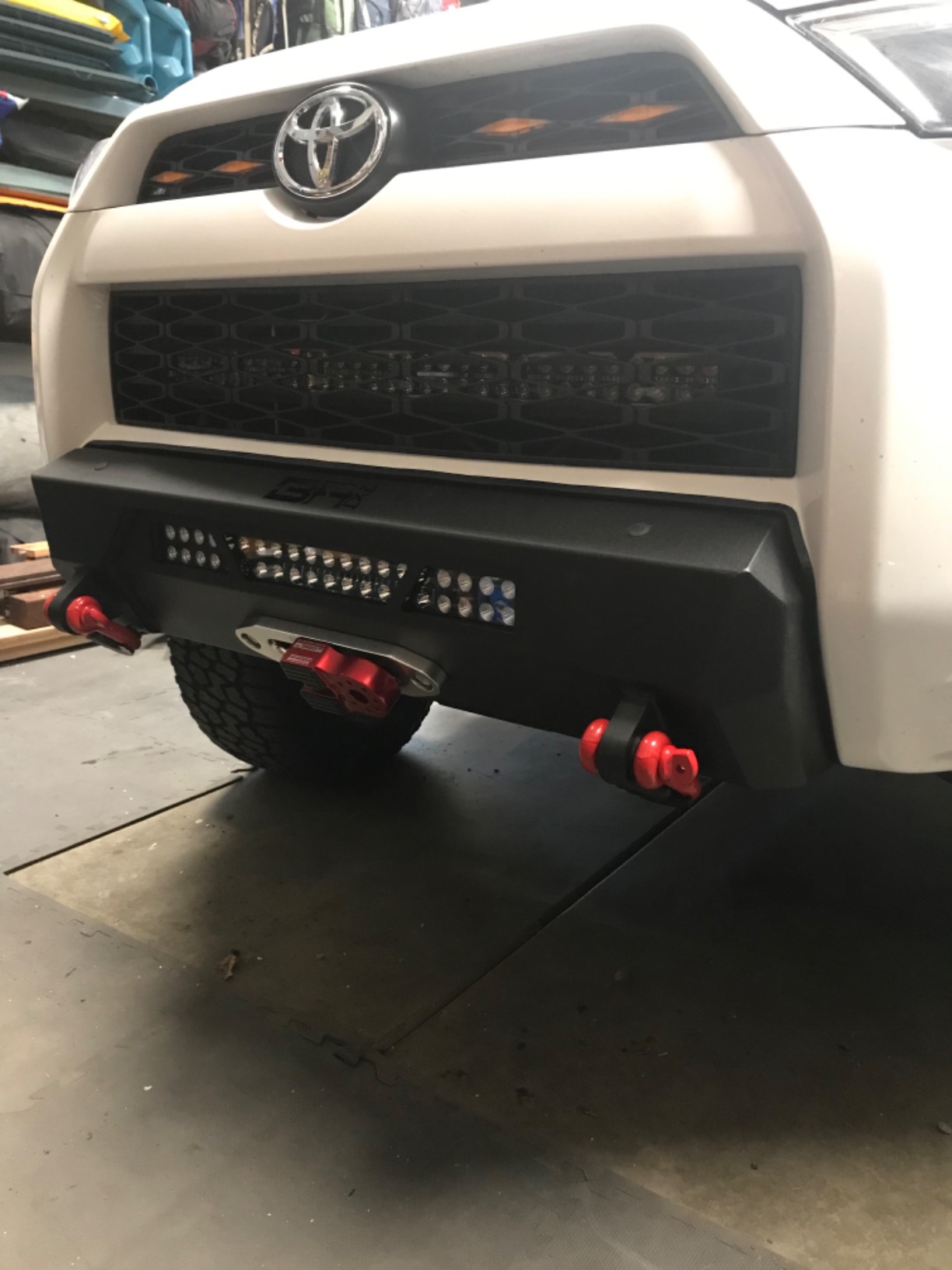 Body Armor TR-19339 2014-2021 Toyota 4 Runner Hiline Front Winch Bumper customer photo 1