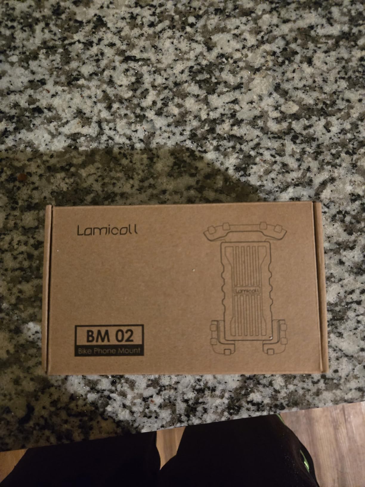 Lamicall Bike Phone Holder, Motorcycle Mount - Motorcycle Phone Holder, Handlebar Cell Phone Clamp, Scooter Phone Clip Gifts for iPhone 17 Air Pro Max, 16 15 Plus, S20, 4.7 to 6.8