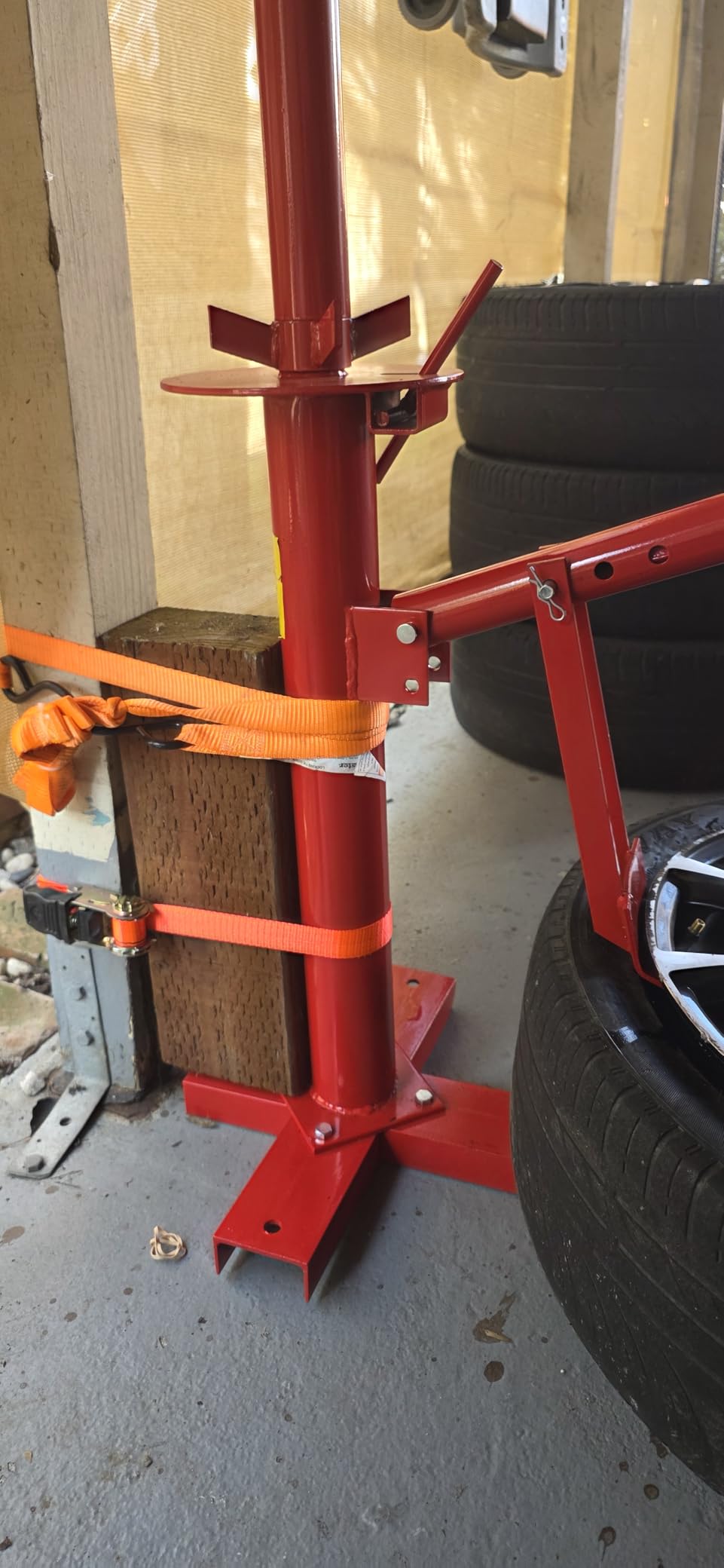 TUFFIOM Manual Tire Changer, Portable Hand Bead Breaker Mounting Tool for 8